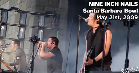 Nine Inch Nails - Santa Barbara Bowl, May 21st, 2009