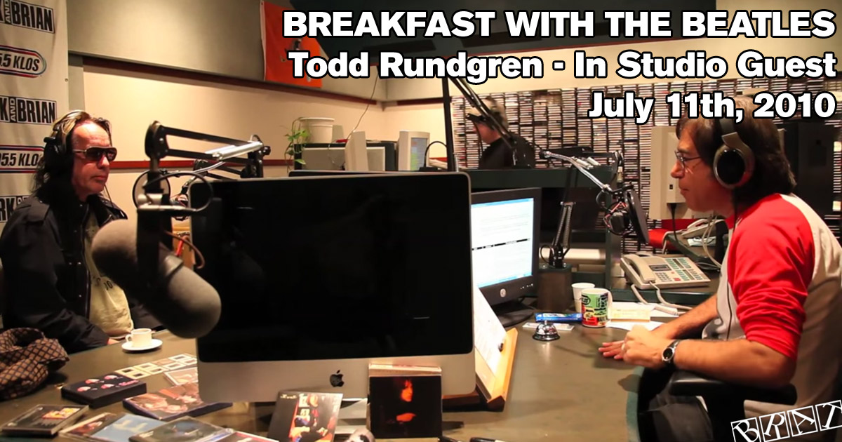 Todd Rundgren In Studio (July 11th, 2010)