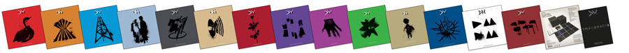 All the Depeche Mode projects I have worked on as 'Archivist'